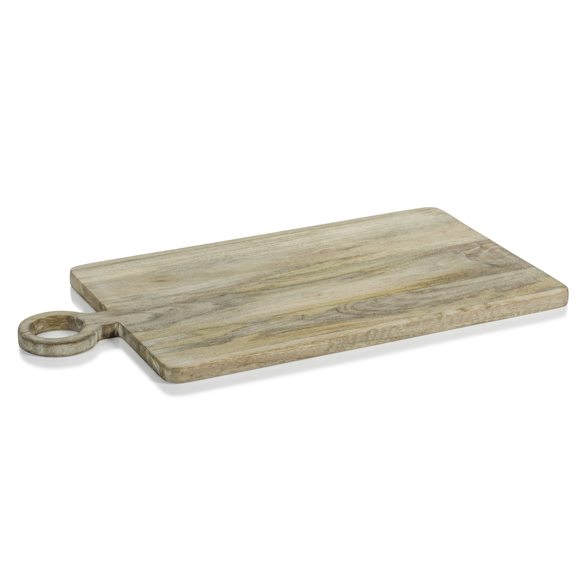 Zodax Ercolano Mango Wood Cheese, Large, Charcuterie & Cutting Board
