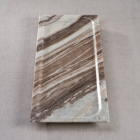 Zodax Altamura Rectangular Marble Tray, Large