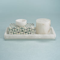 Zodax Manado Bone Decorative Box, Small