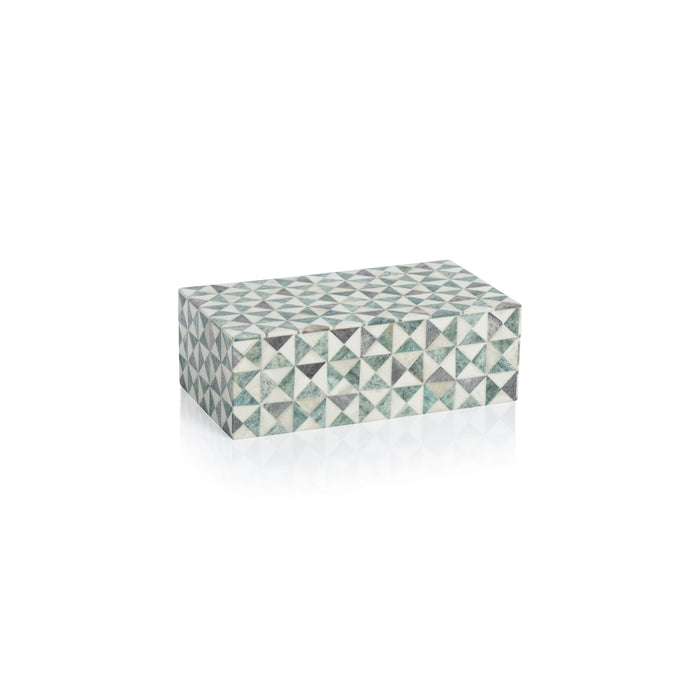 Zodax Manado Bone Decorative Box, Medium