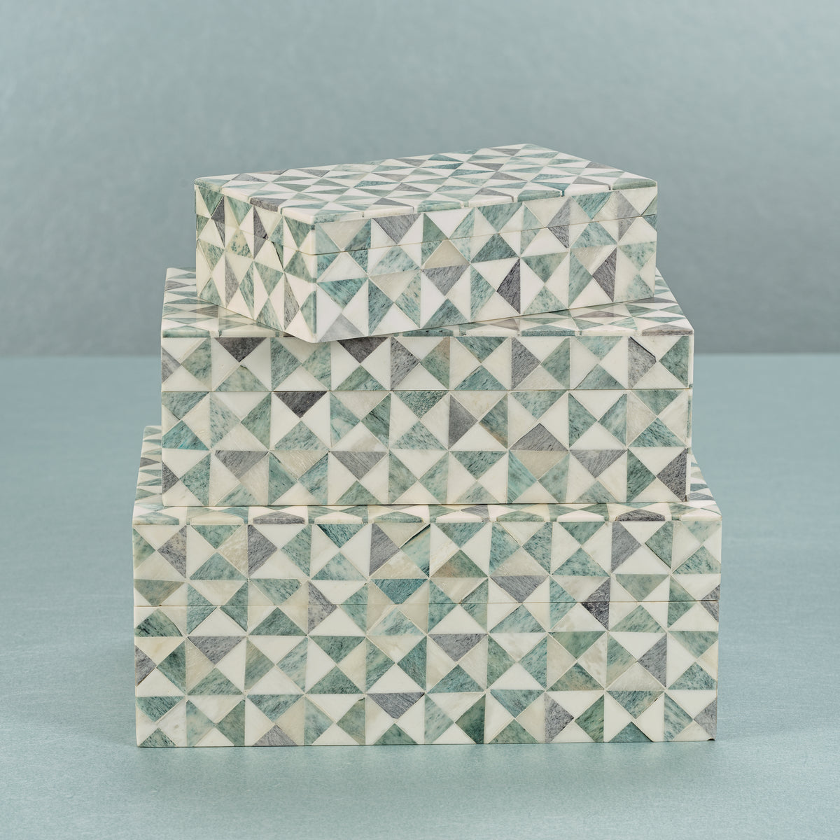 Zodax Manado Bone Decorative Box, Large