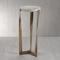 Zodax Cirebon Marble on Antique Brass Cocktail Table