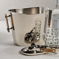 Zodax Bayeux Wine Cooler / Ice Bucket  with Horn Handles, Large