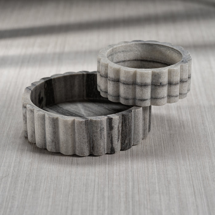 Zodax Andaman Marble Condiment Bowl, Small