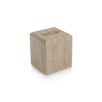Zodax Scotia Travertine Marble Tissue Box Cover