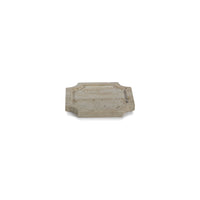 Zodax Zahava Travertine Stone Tray, Small