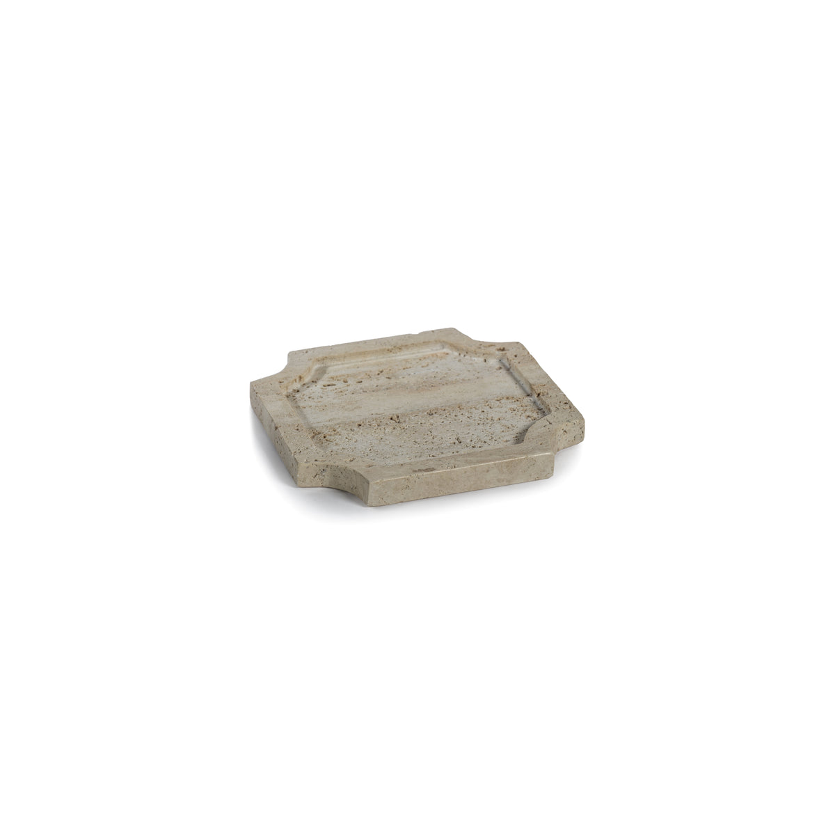 Zodax Zahava Travertine Stone Tray, Small