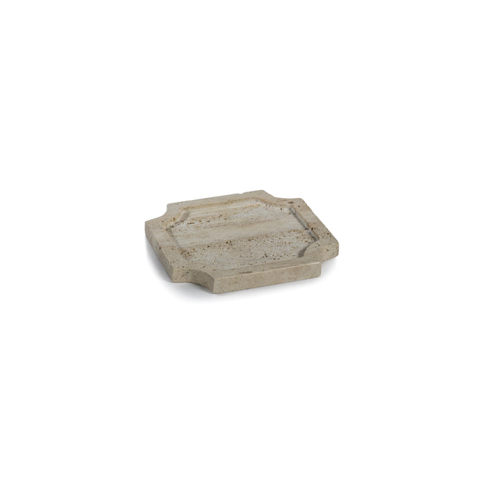 Zodax Zahava Travertine Stone Tray, Small