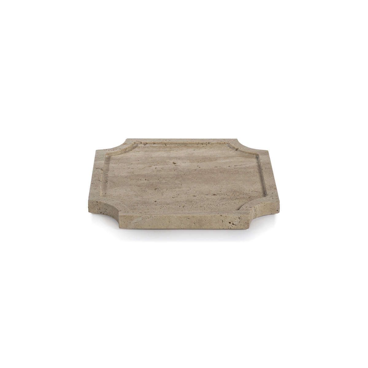 Zodax Zahava Travertine Stone Tray, Medium
