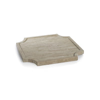 Zodax Zahava Travertine Stone Tray, Large