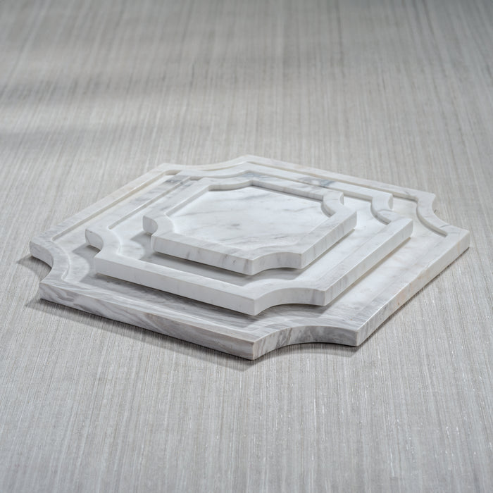 Zodax Zahava Volakas Marble Tray, Medium