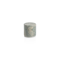Zodax Tasman Blue Onyx Canister Jar, 4.25" x 4.25"