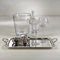 Zodax Andaman Cocktail Condiment Bowl Set, Nickel