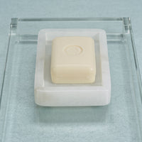 Zodax Cremona Alabaster Rectangular Soap Dish