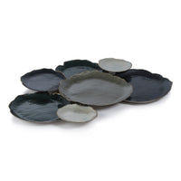 Zodax Lamezia Enameled Cluster Serveware Set