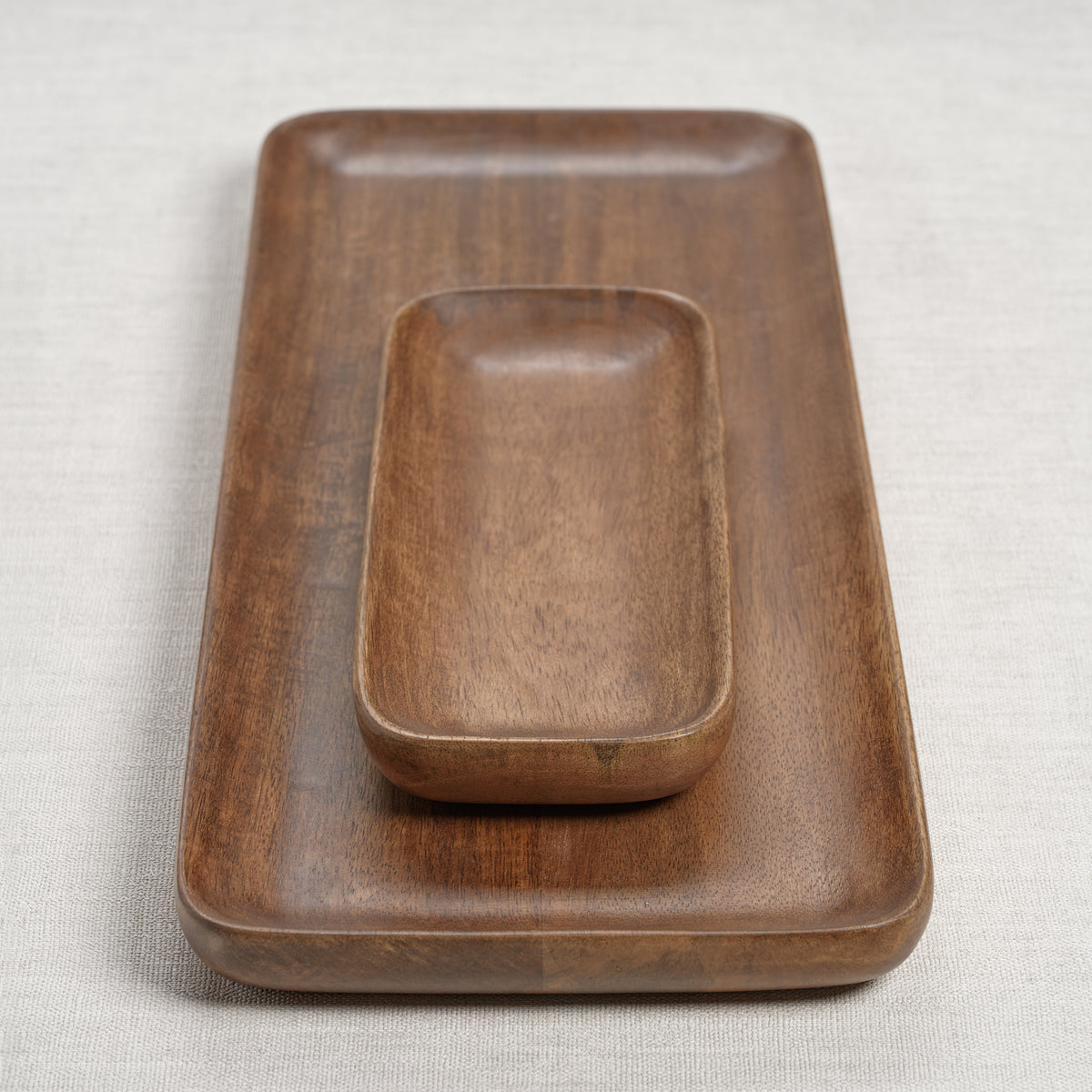 Zodax Olbia Handcrafted Mango Oasis Tray, Small