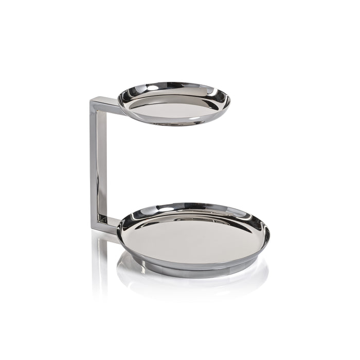 Zodax Stassi 2-Tier Cupcake & Petits-Fours Stand
