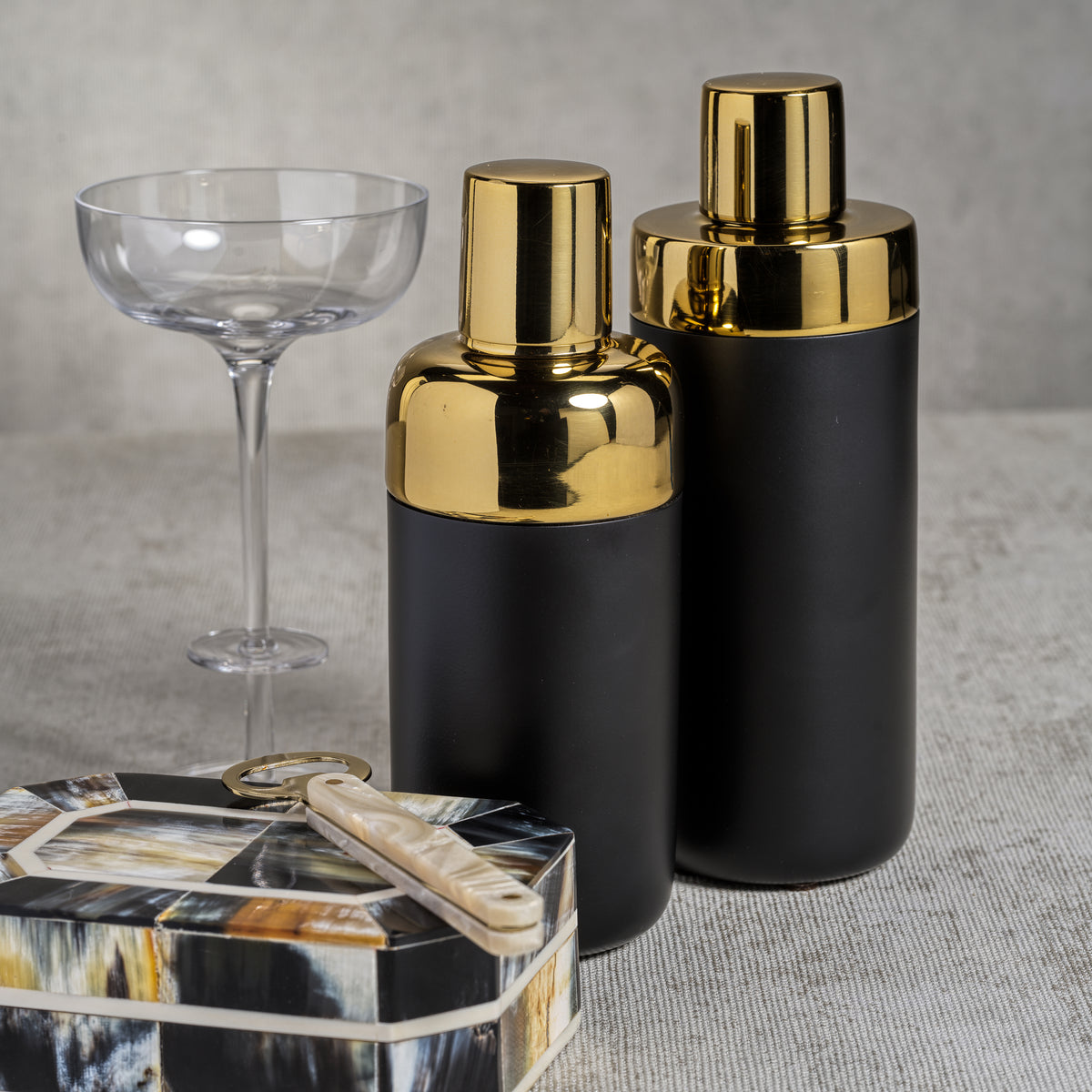 Zodax Marzell Mixologist Cocktail Shaker, Small