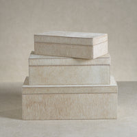 Zodax Rutbeek Tan Hair-On-Hide Leather Decorative Box, Small