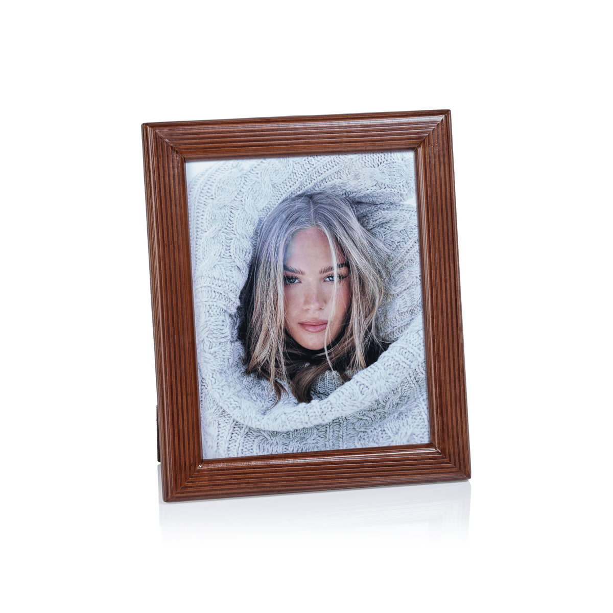 Zodax Agung Leather Photo Frame, 8" x 10"