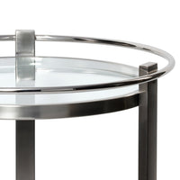 Zodax Élan Round Bar Cart / Trolley