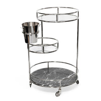 Zodax Paradise Cove Bar Cart with Bucket