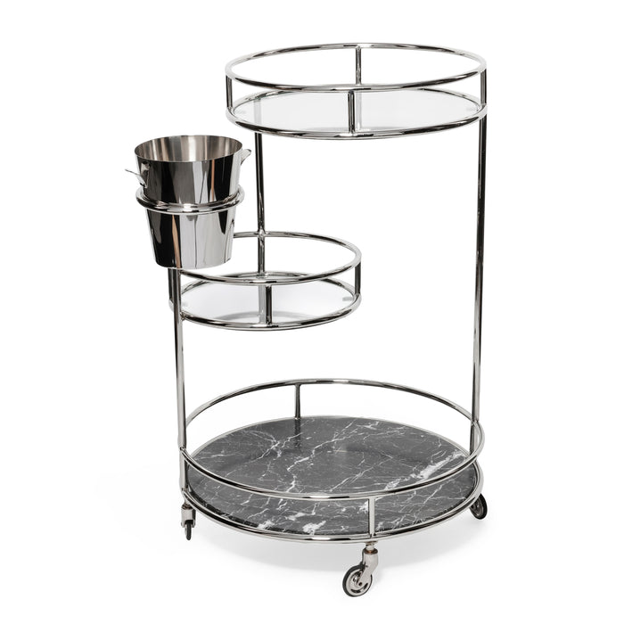 Zodax Paradise Cove Bar Cart with Bucket
