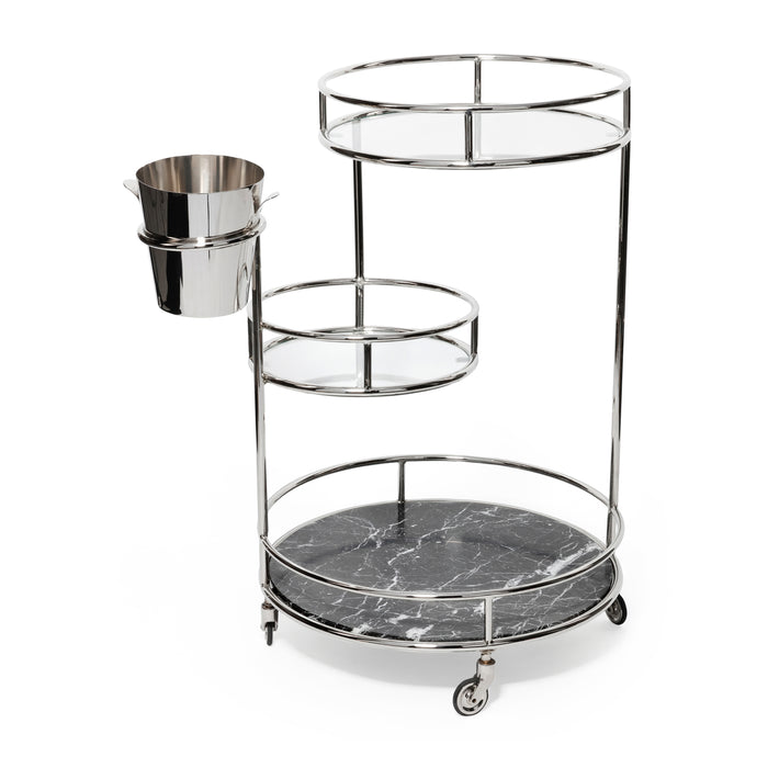 Zodax Paradise Cove Bar Cart with Bucket