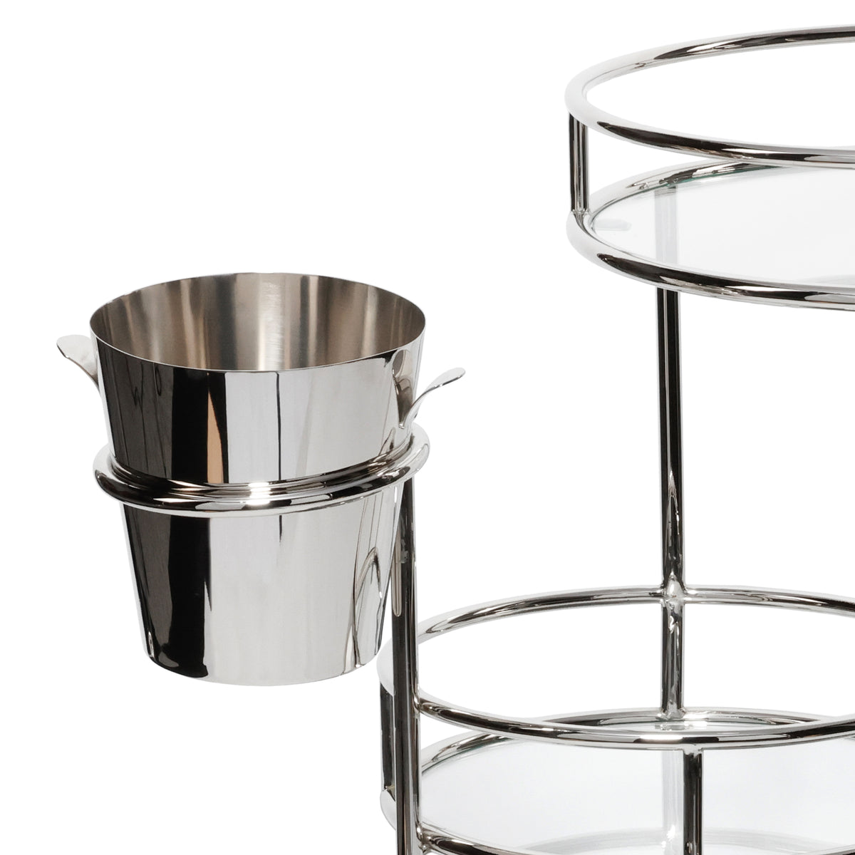 Zodax Paradise Cove Bar Cart with Bucket