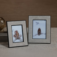 Zodax Arden Suede Leather Tabletop Photo Frame, 5" x 7"