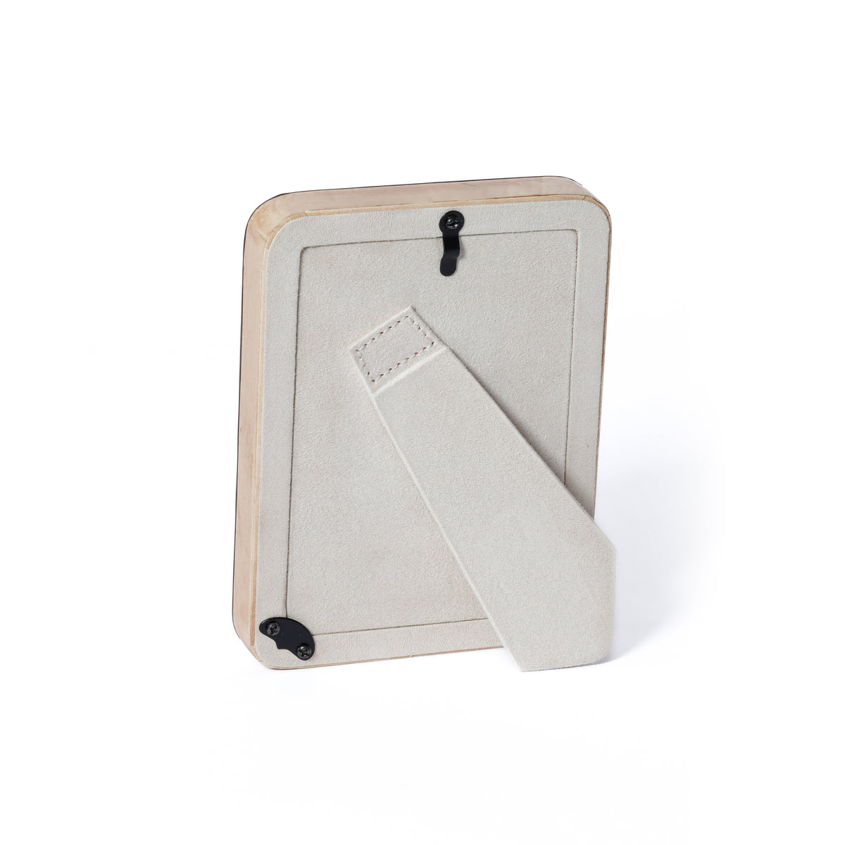 Zodax Valberg Burl Veneer Tabletop Photo Frame, 4" x 6"