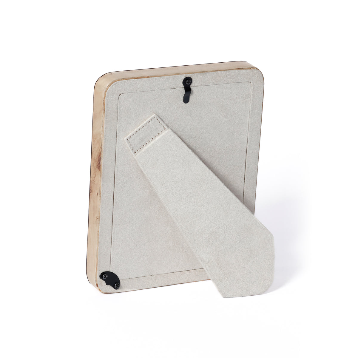 Zodax Valberg Burl Veneer Tabletop Photo Frame, 5" x 7"