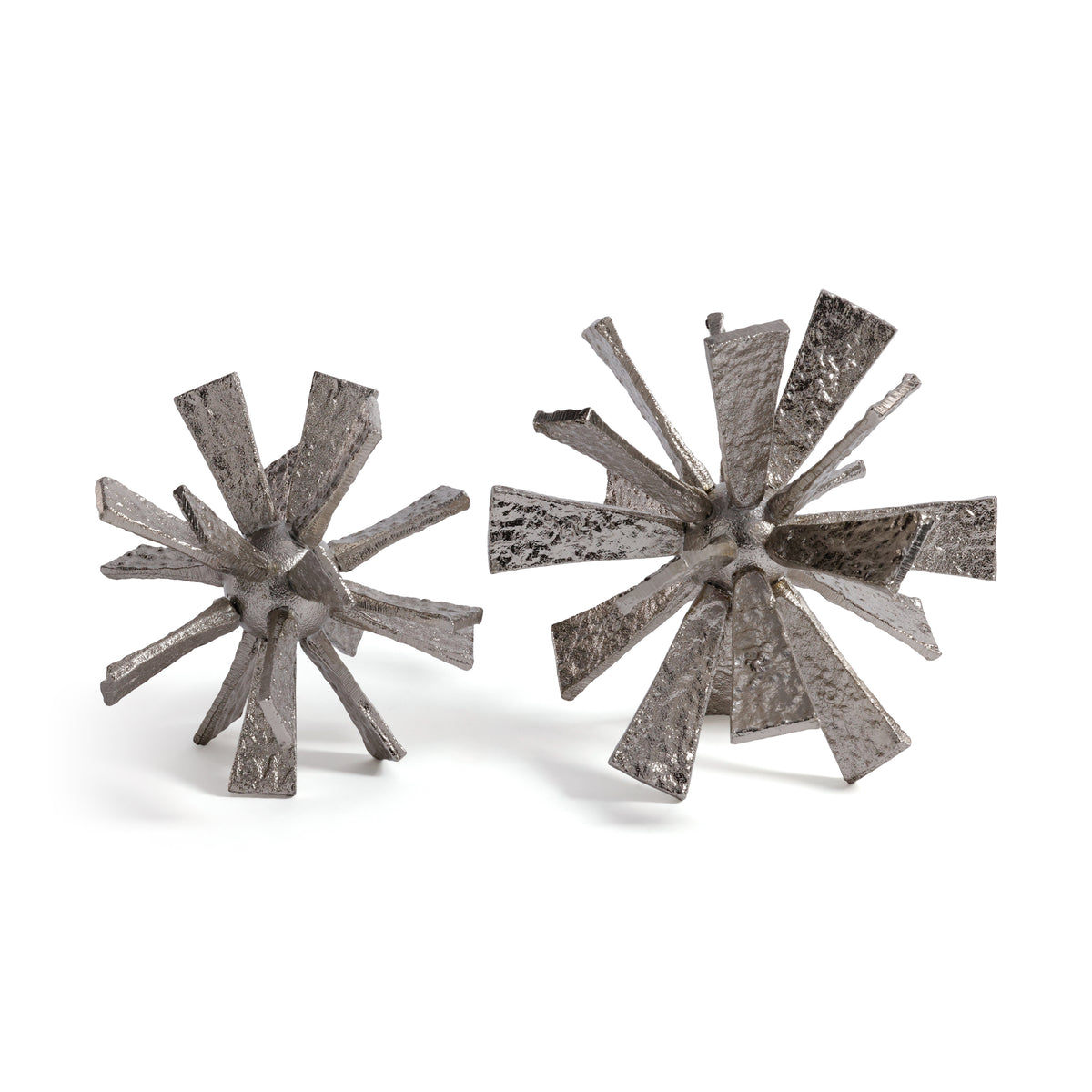 Zodax Sculptural Starburst Metal Orb Accent, Small