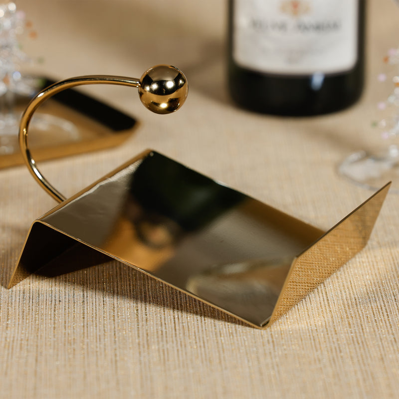 Zodax Sleek Decorative Metal Cocktail Napkin Holder