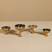 Zodax Swivel Polished Stainless Steel Condiment Set