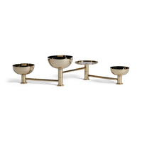 Zodax Swivel Polished Stainless Steel Condiment Set