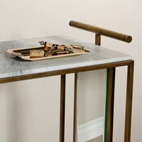 Zodax Soho Marble Bar Cart