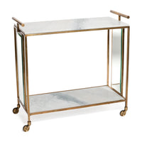 Zodax Soho Marble Bar Cart