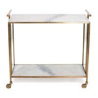 Zodax Soho Marble Bar Cart
