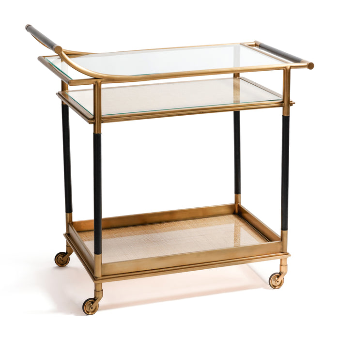 Zodax Mayfair 59 Three-Tier Bar Cart