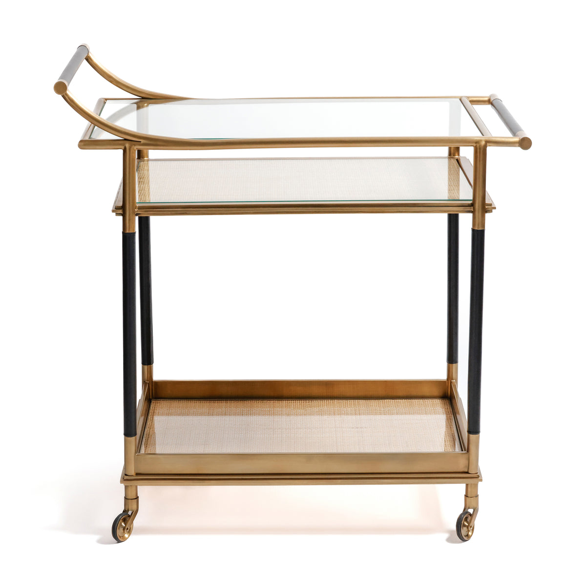 Zodax Mayfair 59 Three-Tier Bar Cart