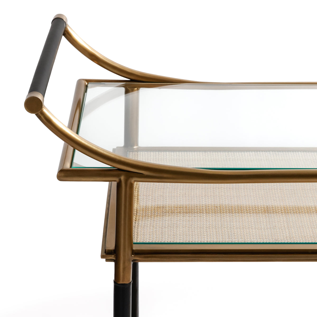 Zodax Mayfair 59 Three-Tier Bar Cart