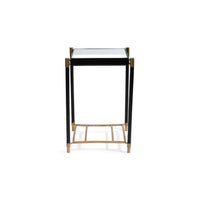 Zodax Park Lane 18 Leather Side Table