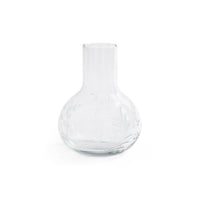 Zodax Shiraz Etched Glass Carafe with Floral Design