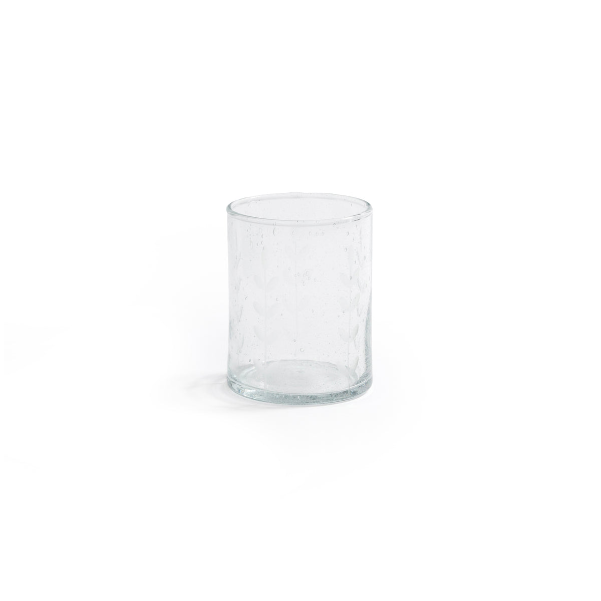 Zodax Caspian Etched Glass Tumblers, Set of 6