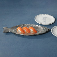 Zodax Aluminum Fish Platter