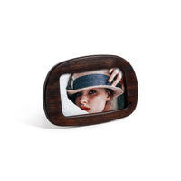 Zodax Dark Acacia Wood Photo Frame, 4" x 6"
