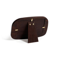 Zodax Dark Acacia Wood Photo Frame, 5" x 7"