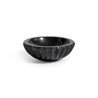 Zodax Selene Black Marquina Marble Decorative Bowl