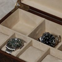 Zodax Linea Madrona Burl Veneer Jewelry Box